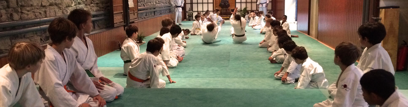 Cours de Judo enfants au Reighikan Dojo