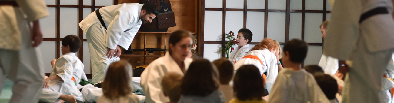 Cours de Judo enfants au Reighikan Dojo